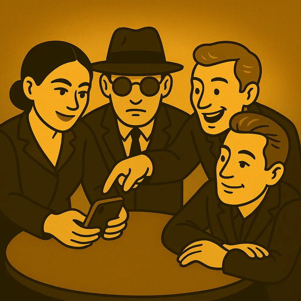 Pass and play feature - single device multiplayer party game